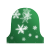 クリスマス緑色ベル　透過png