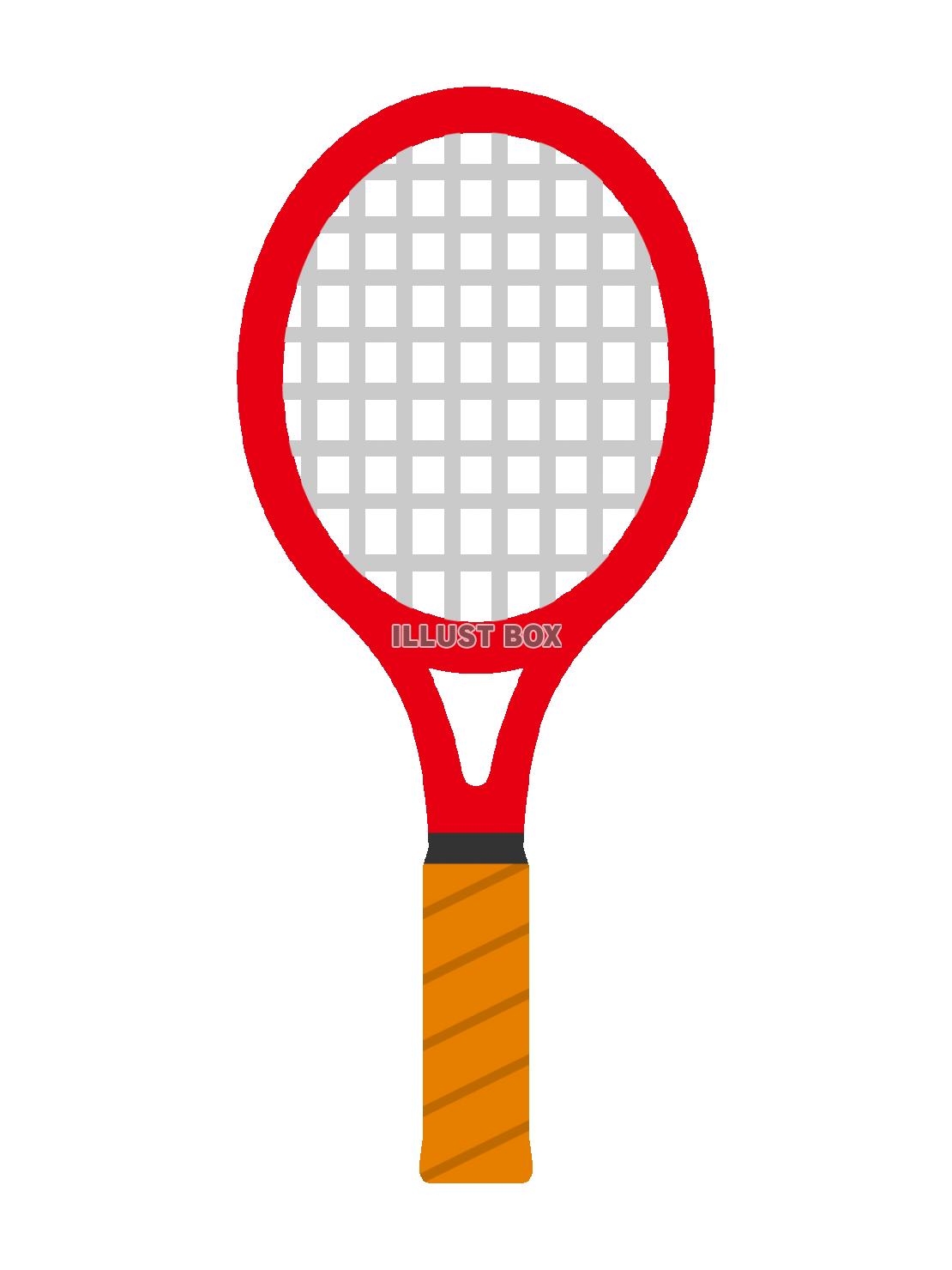 テニスラケットのイラスト