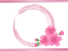 ピンクの桜の花びらのフレームご覧いただきまことにありがとうございます。ピンクの桜の花びらのフレームです。画像はpngファ