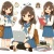 女子高生　イラスト