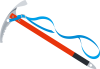 登山に使用する道具のピッケル