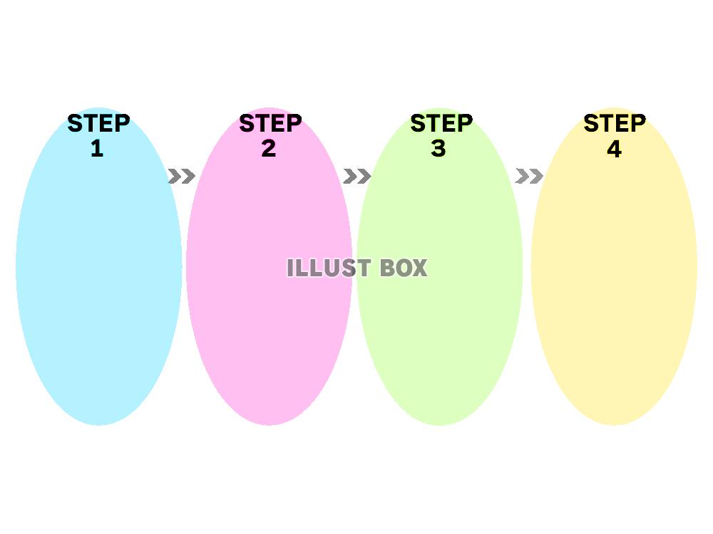 横並びの「４ステップ」楕円素材_07