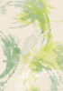 緑色の水彩波紋背景