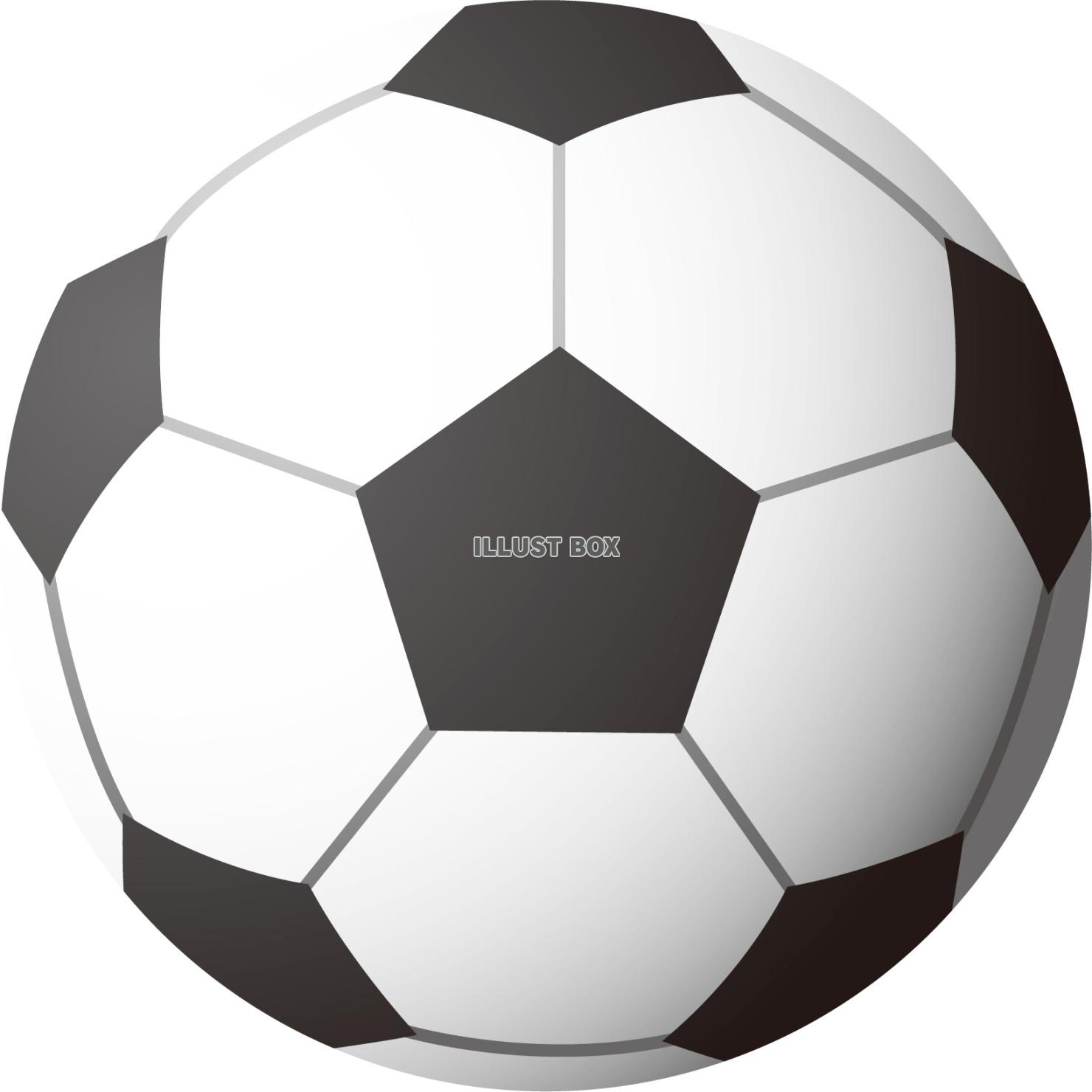  サッカーボール（3D）アイコン