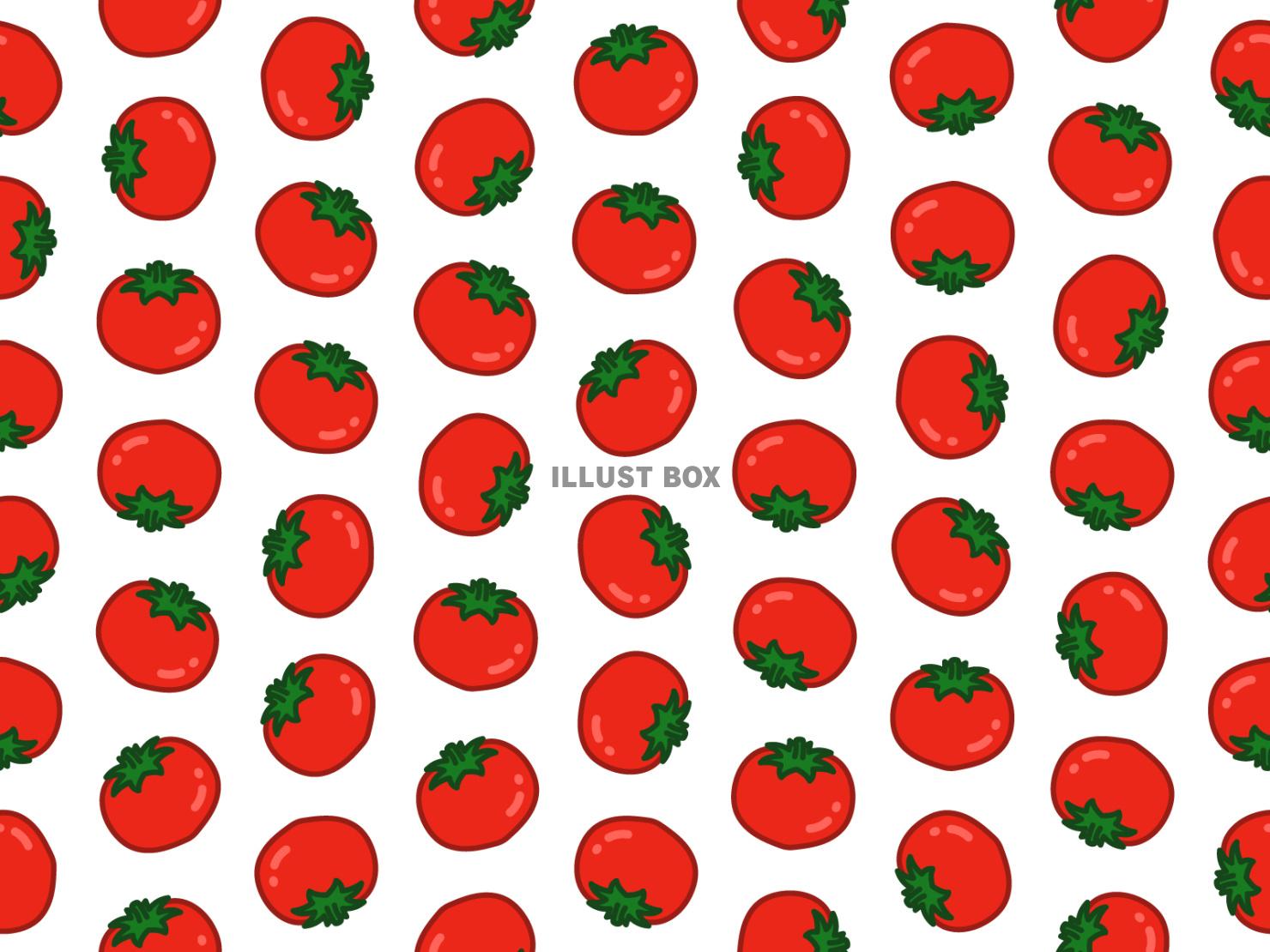 トマトパターン背景