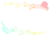 カラフルな音符のライン02