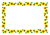 かわいいひまわりのフレーム