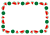 シンプルなスイカのフレーム