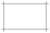 細ラインの交差四角フレーム/黒