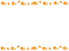 オレンジの枠フレーム(jpg)