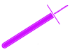 紫色のエグゼキューソーナーのシルエット