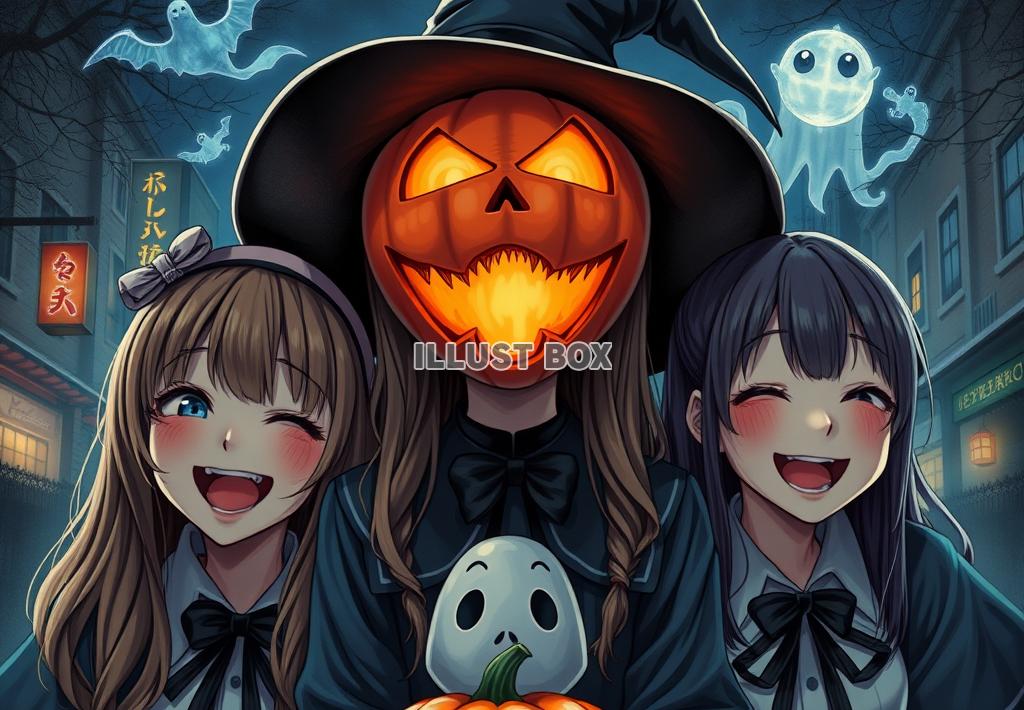 ハロウィンの魔法少女