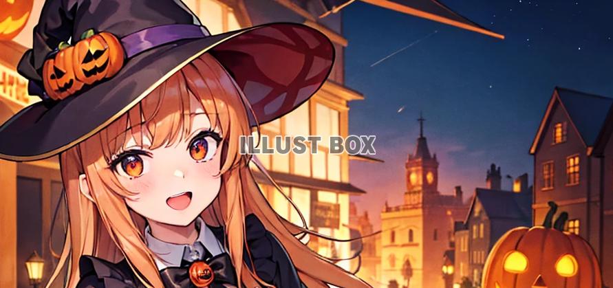 ハロウィンの魔法少女