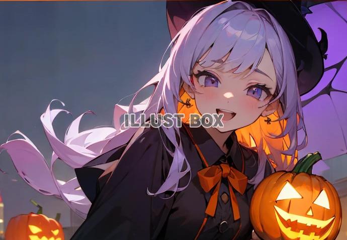 ハロウィンの魔法少女