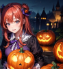 ハロウィンの魔法少女