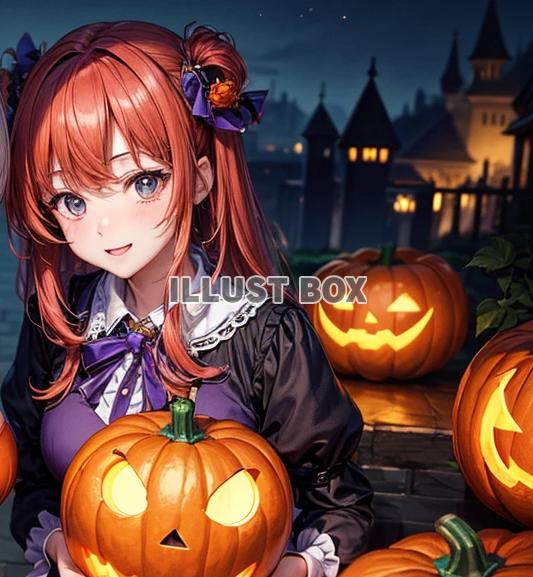 ハロウィンの魔法少女