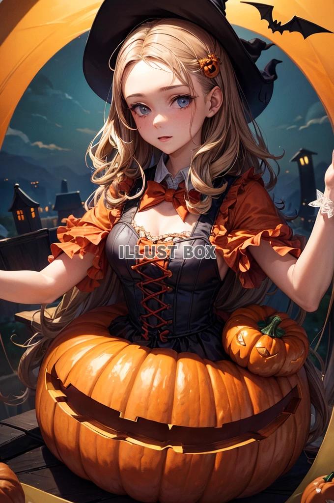 ハロウィンの魔法少女