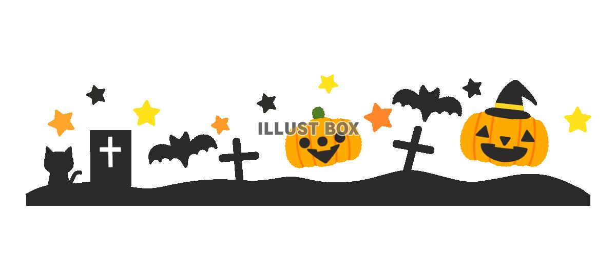 ハロウィンライン　透過png