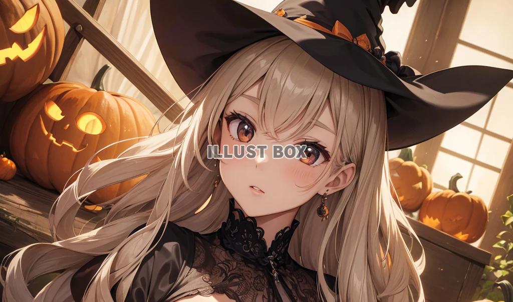 ハロウィンの魔法少女