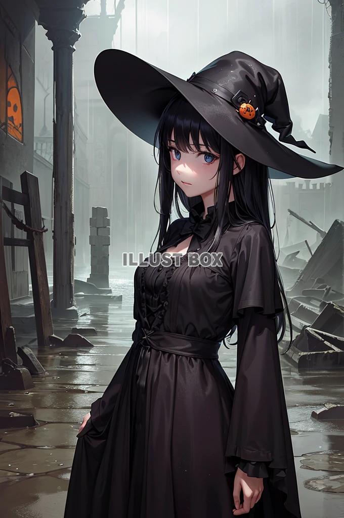 ハロウィンの魔法少女