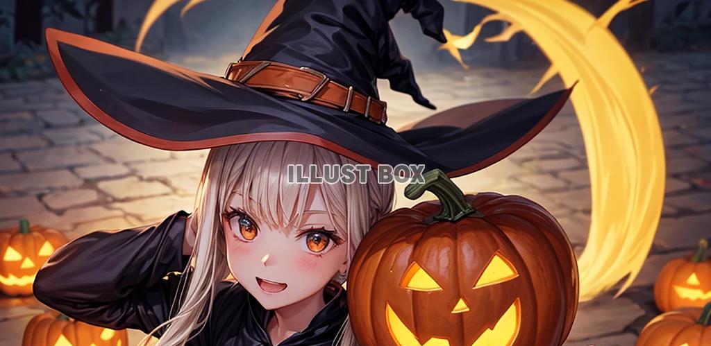 ハロウィンの魔法少女