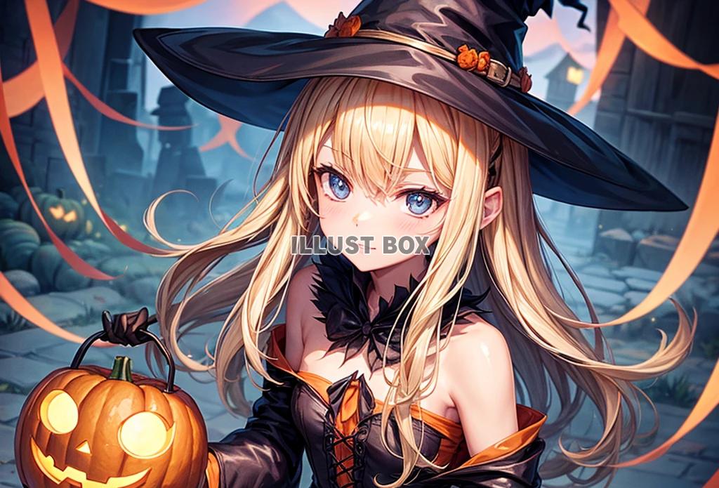 ハロウィンの魔法少女