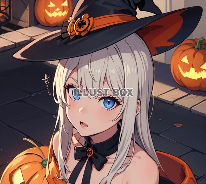 ハロウィンの魔法少女