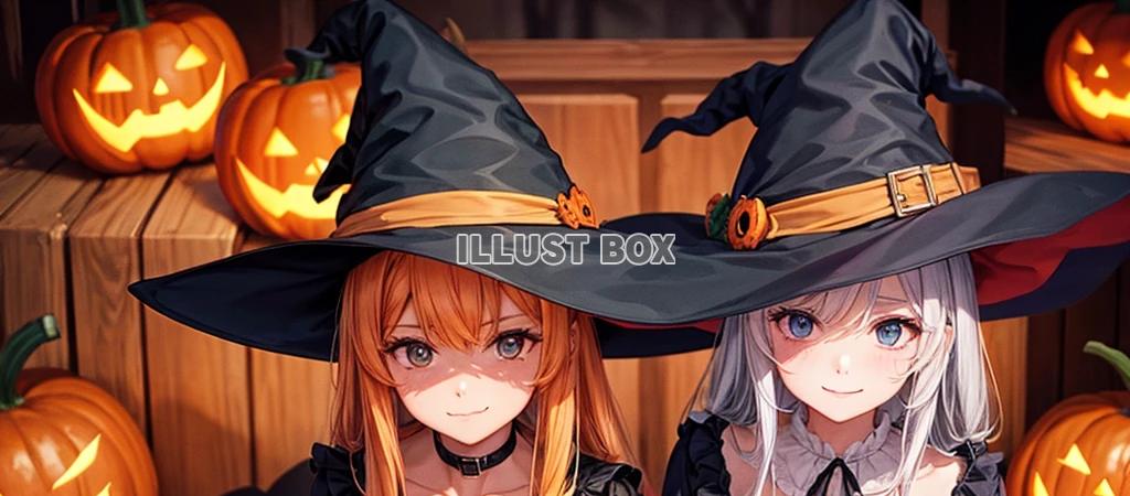 ハロウィンの魔法少女