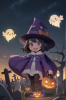 ハロウィンの魔法少女