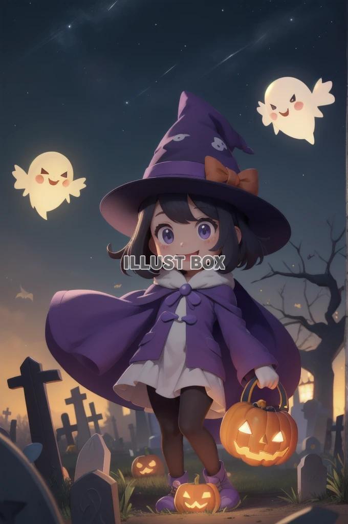 ハロウィンの魔法少女