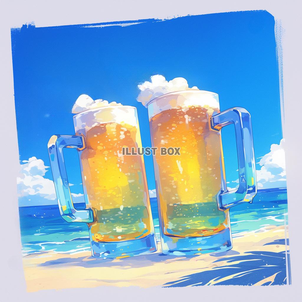 海と青空とビール #05