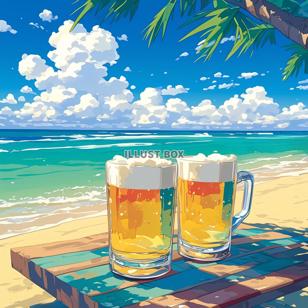 海と青空とビール #18