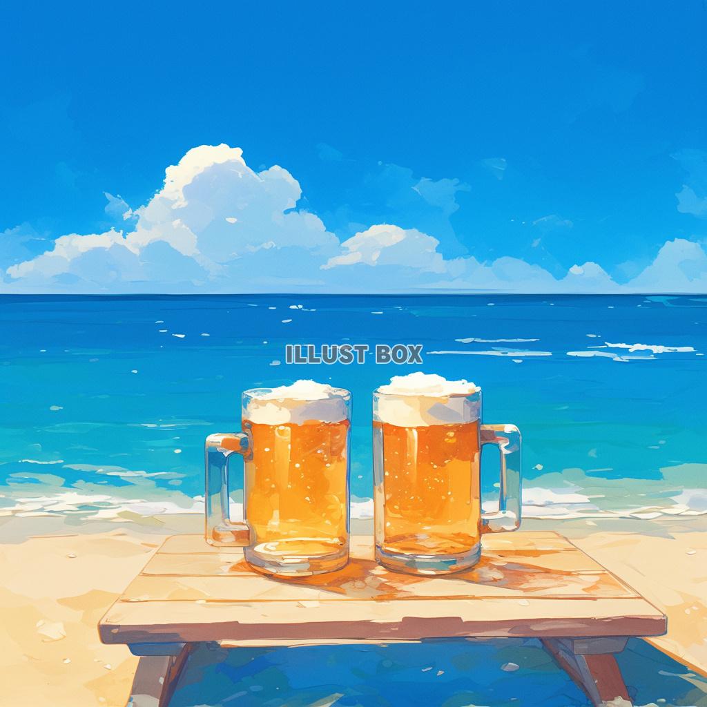 海と青空とビール #25