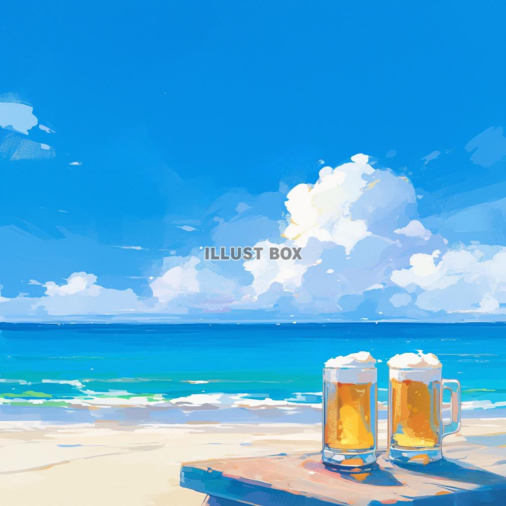 海と青空とビール #26