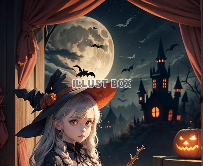 ハロウィンの魔法少女