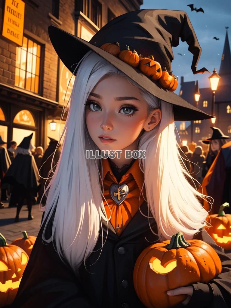 ハロウィンの魔法少女