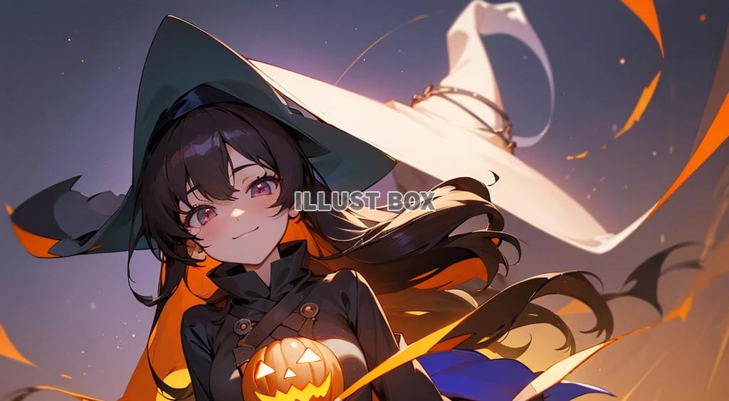 ハロウィンの魔法少女