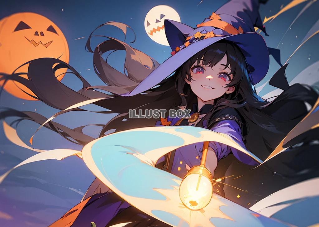 ハロウィンの魔法少女