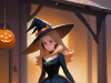 ハロウィンの魔法少女