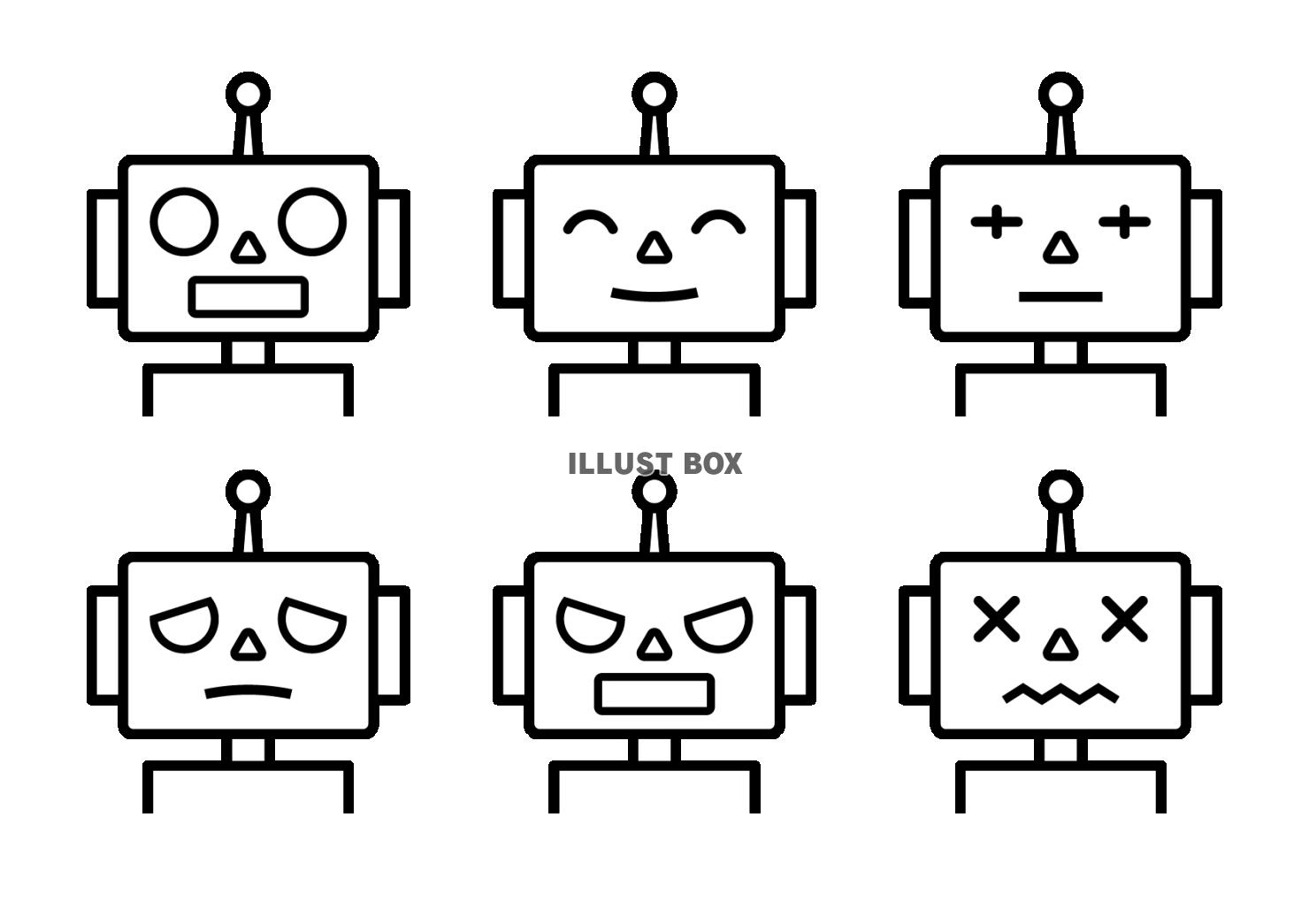 ロボット表情セット