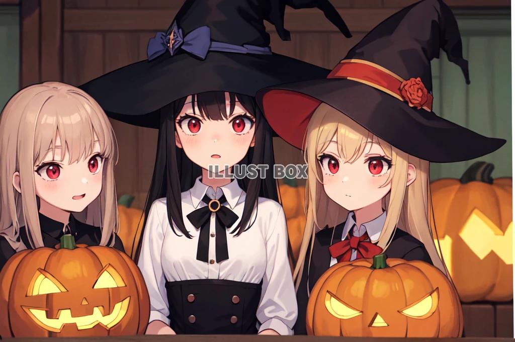 ハロウィンの魔法少女