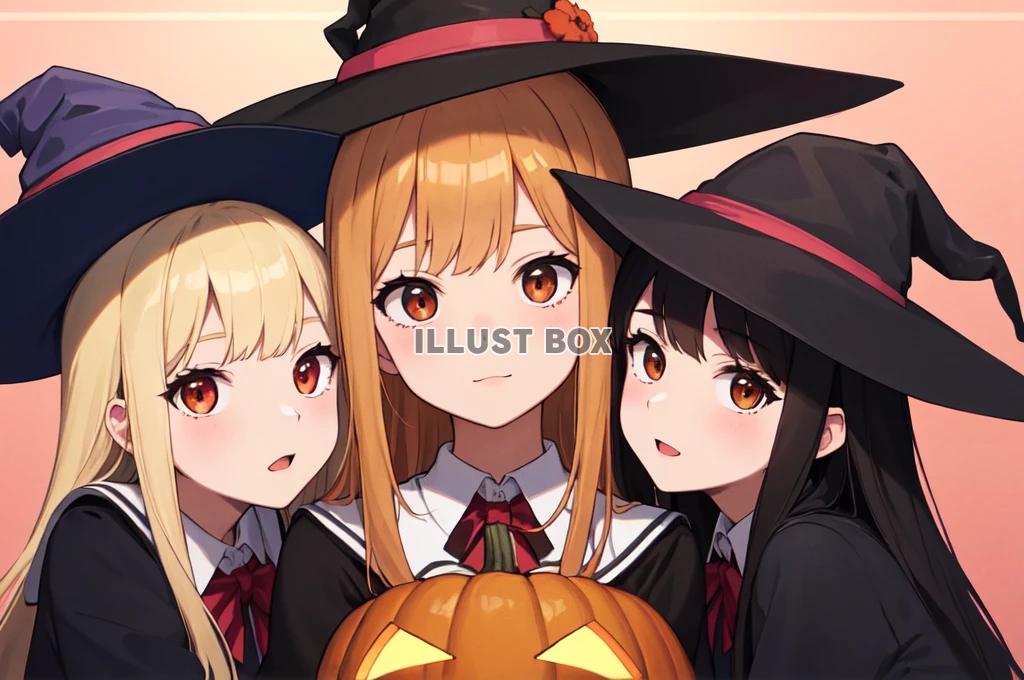 ハロウィンの魔法少女