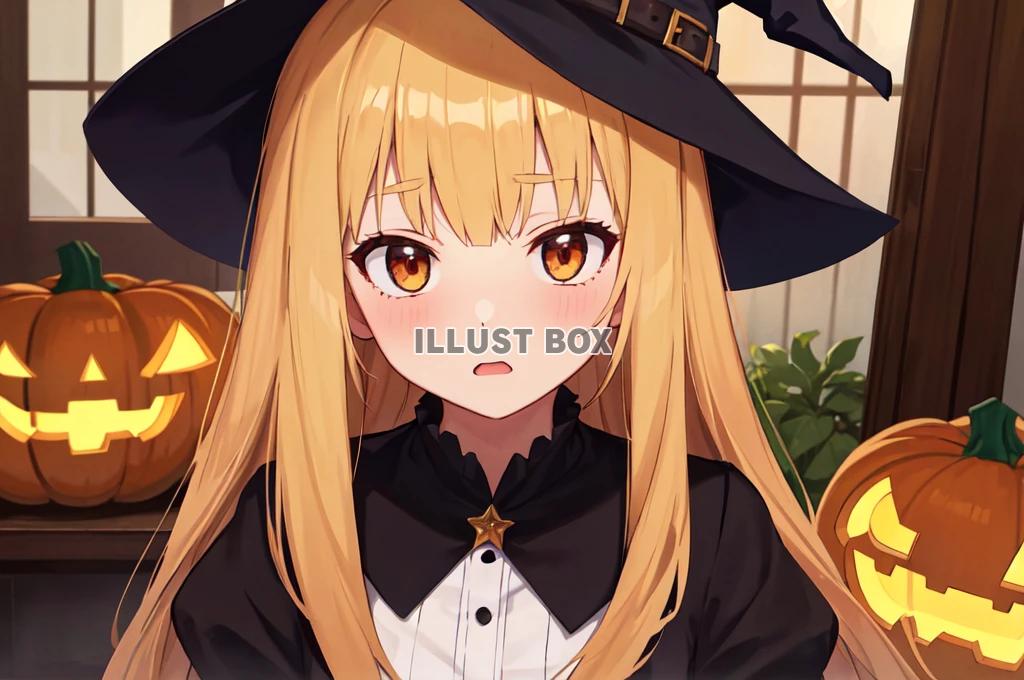 ハロウィンの魔法少女