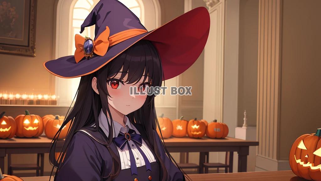 ハロウィンの魔法少女