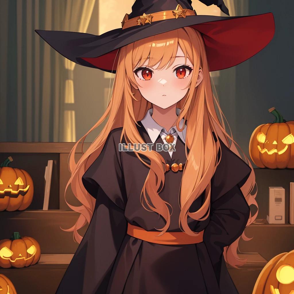 ハロウィンの魔法少女