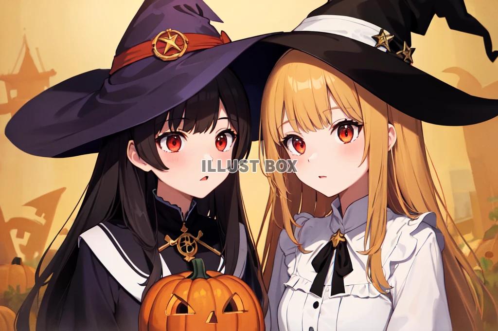 ハロウィンの魔法少女