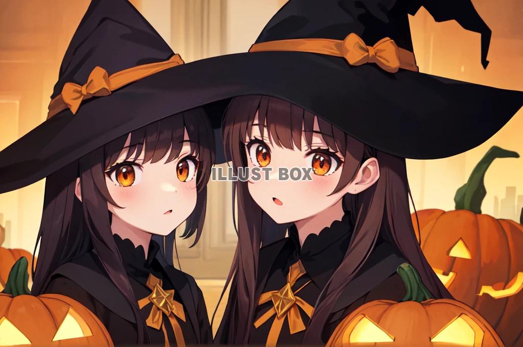 ハロウィンの魔法少女