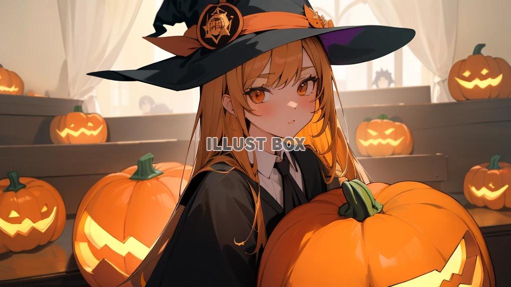 ハロウィンの魔法少女