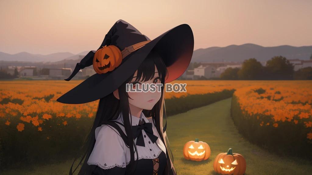 ハロウィンの魔法少女