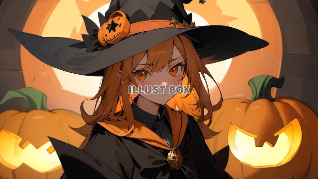 ハロウィンの魔法少女